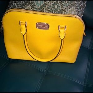 Authentic MK handbag with gold hardware